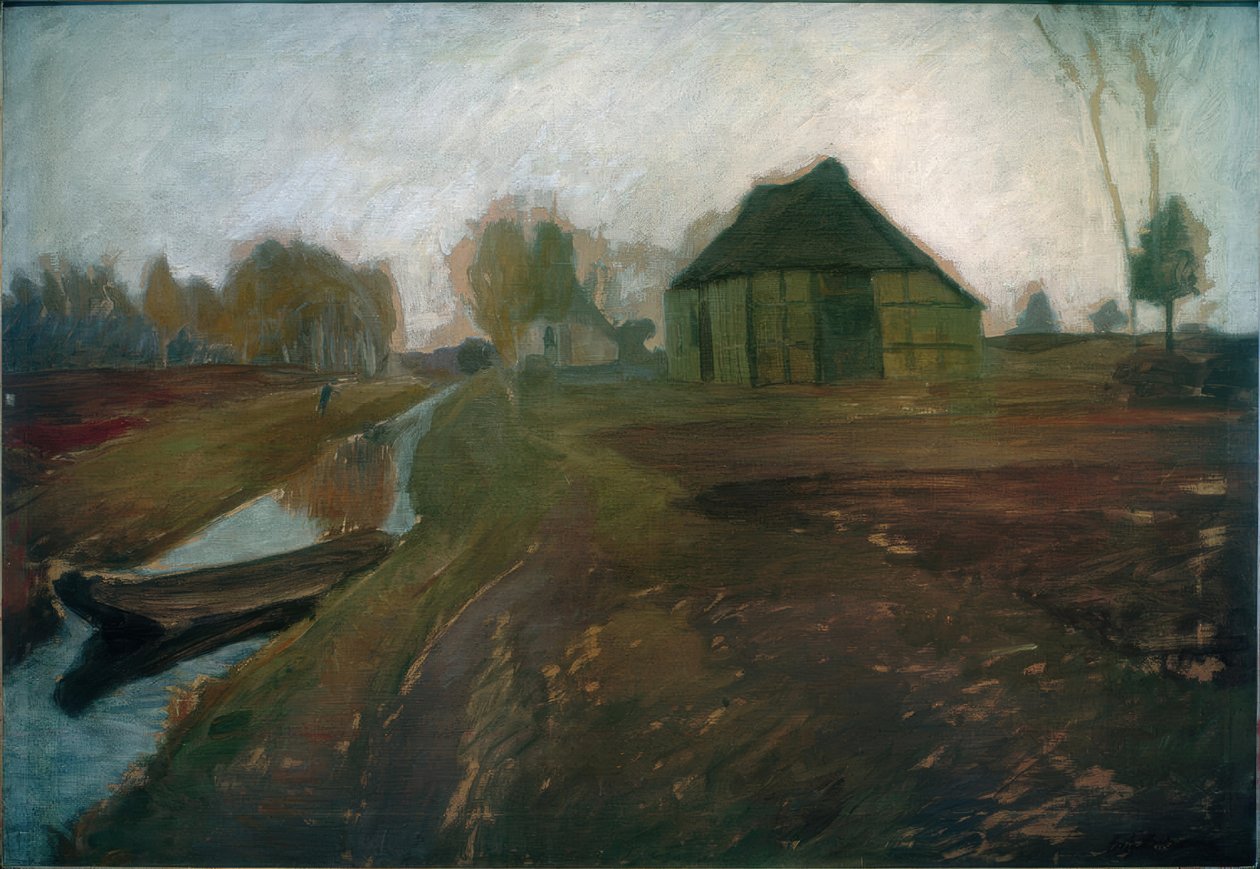 Moorland Ditch door Fritz Mackensen