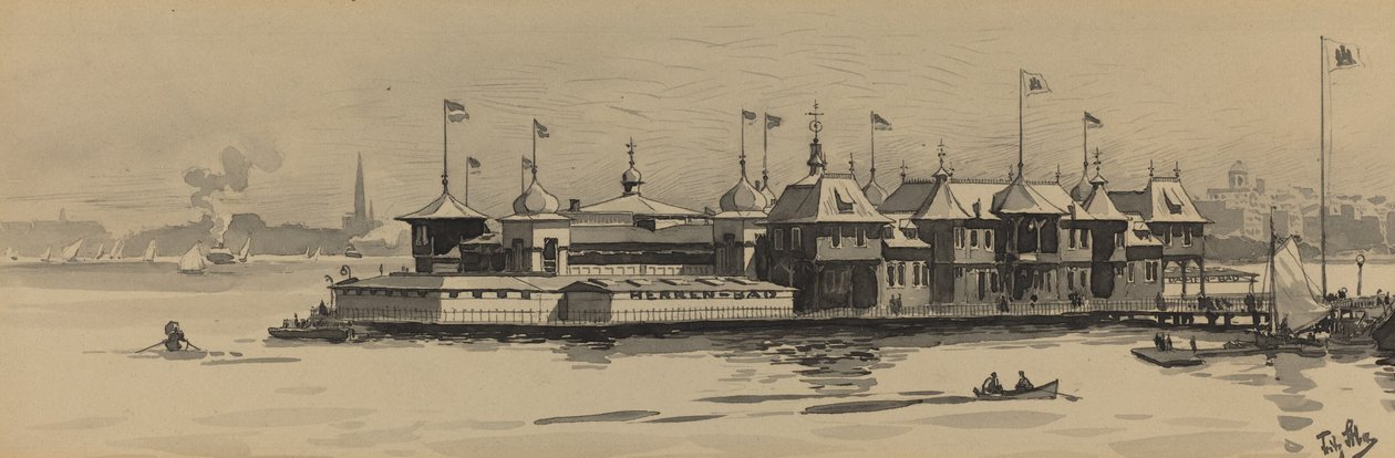 Alsterlust door Fritz Stoltenberg