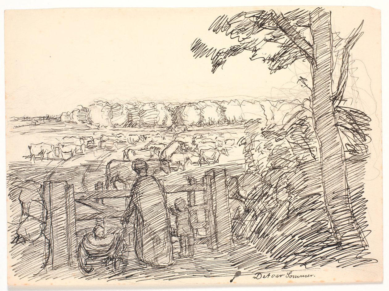 Het was Zomer door Fritz Syberg