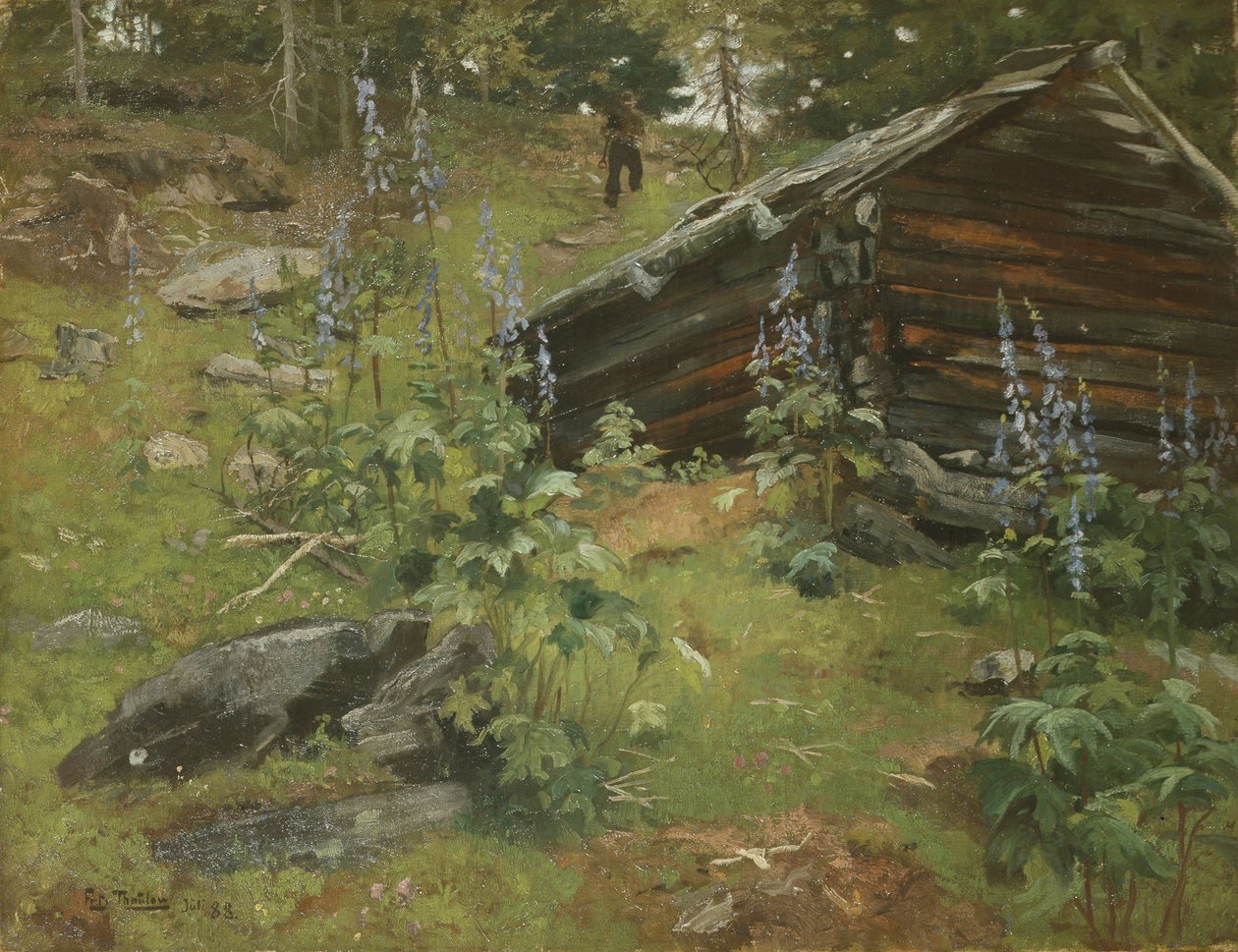 Zonder titel door Fritz Thaulow