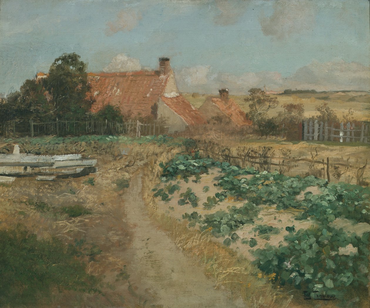Zonder titel door Fritz Thaulow