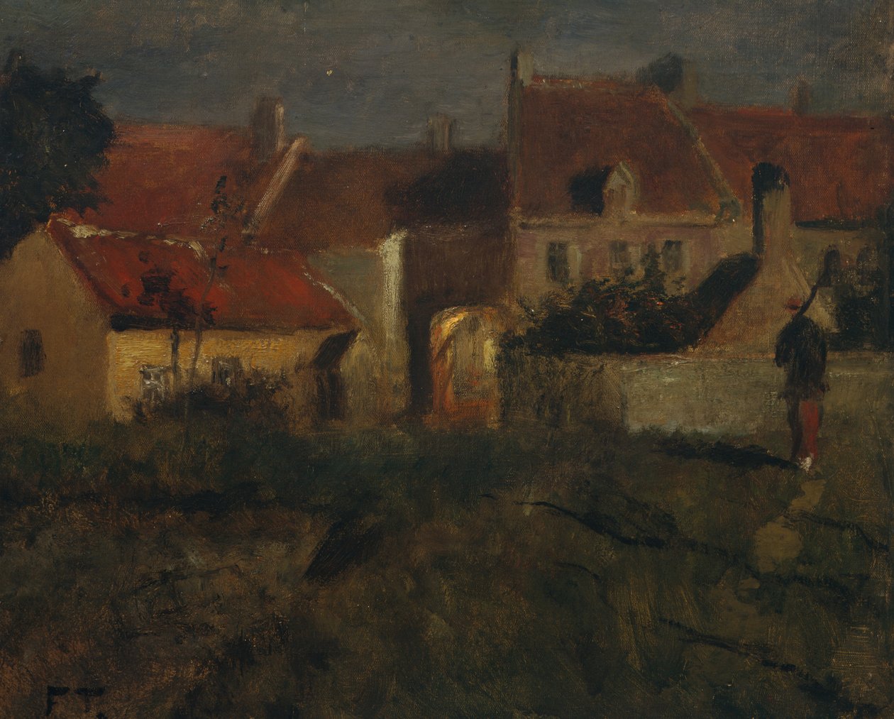 Zonder titel, ca 1901 (schilderij) door Fritz Thaulow