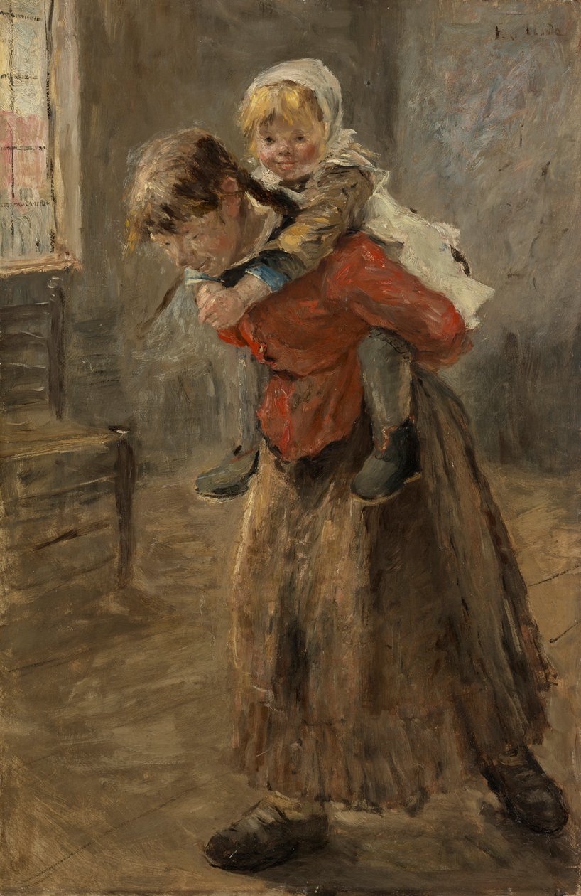 De grote zus door Fritz von Uhde