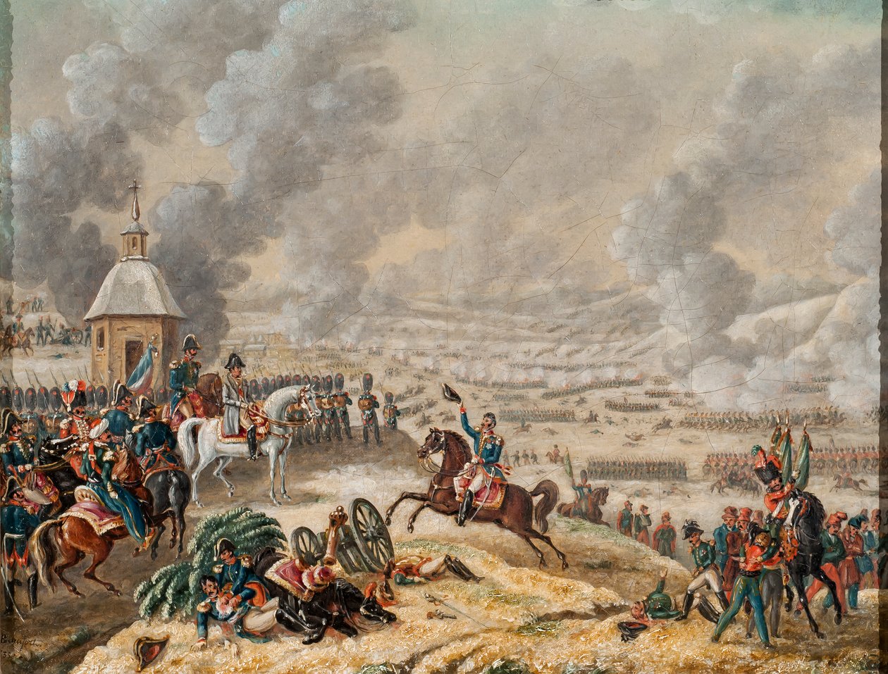 Slag bij Smolensk, 16 augustus 1812 door G. Beaufort