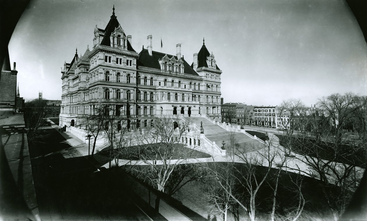 Capitoolgebouw, Albany, New York door G.P. Hall und Sohn