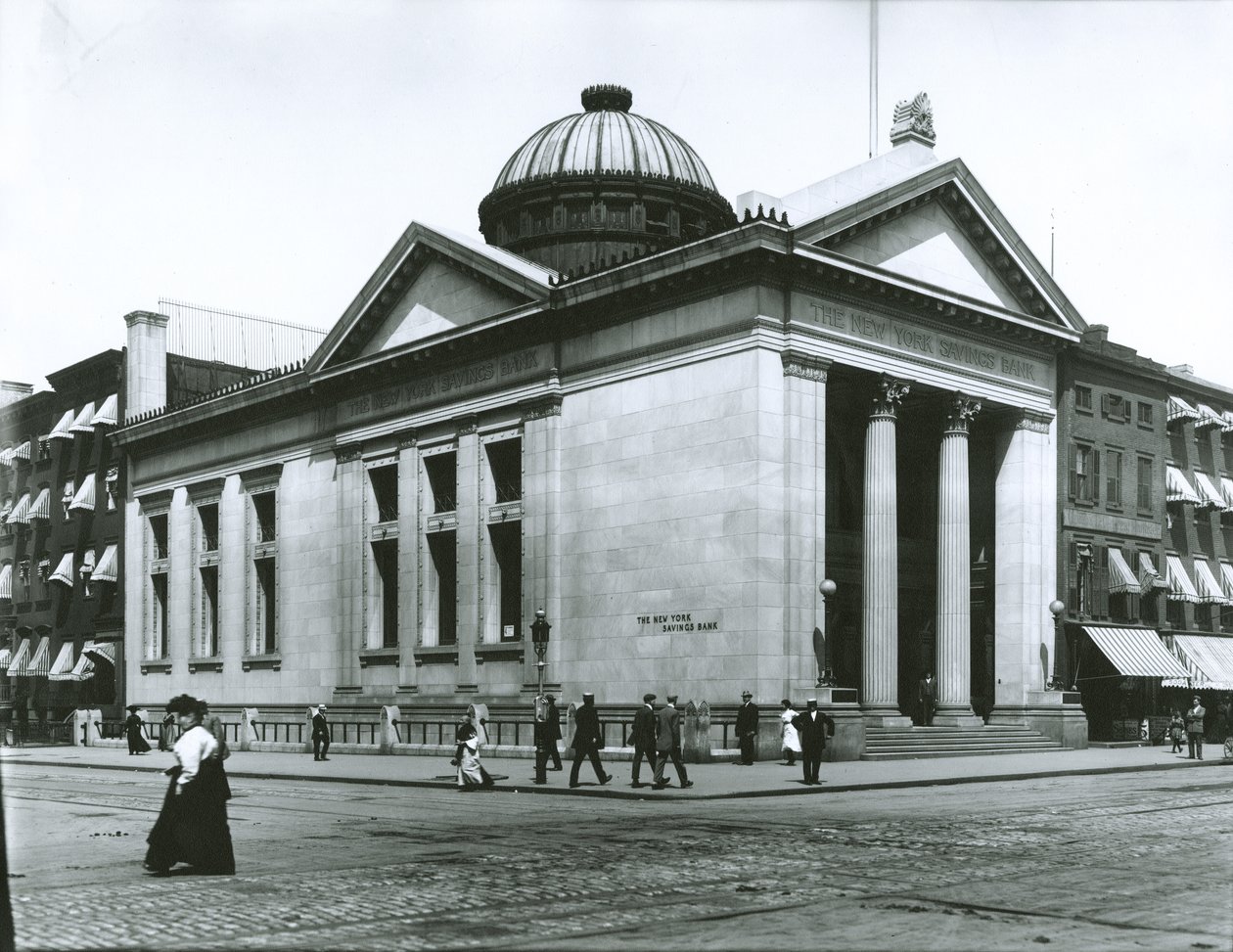 New York Spaarbank door G.P. Hall und Sohn