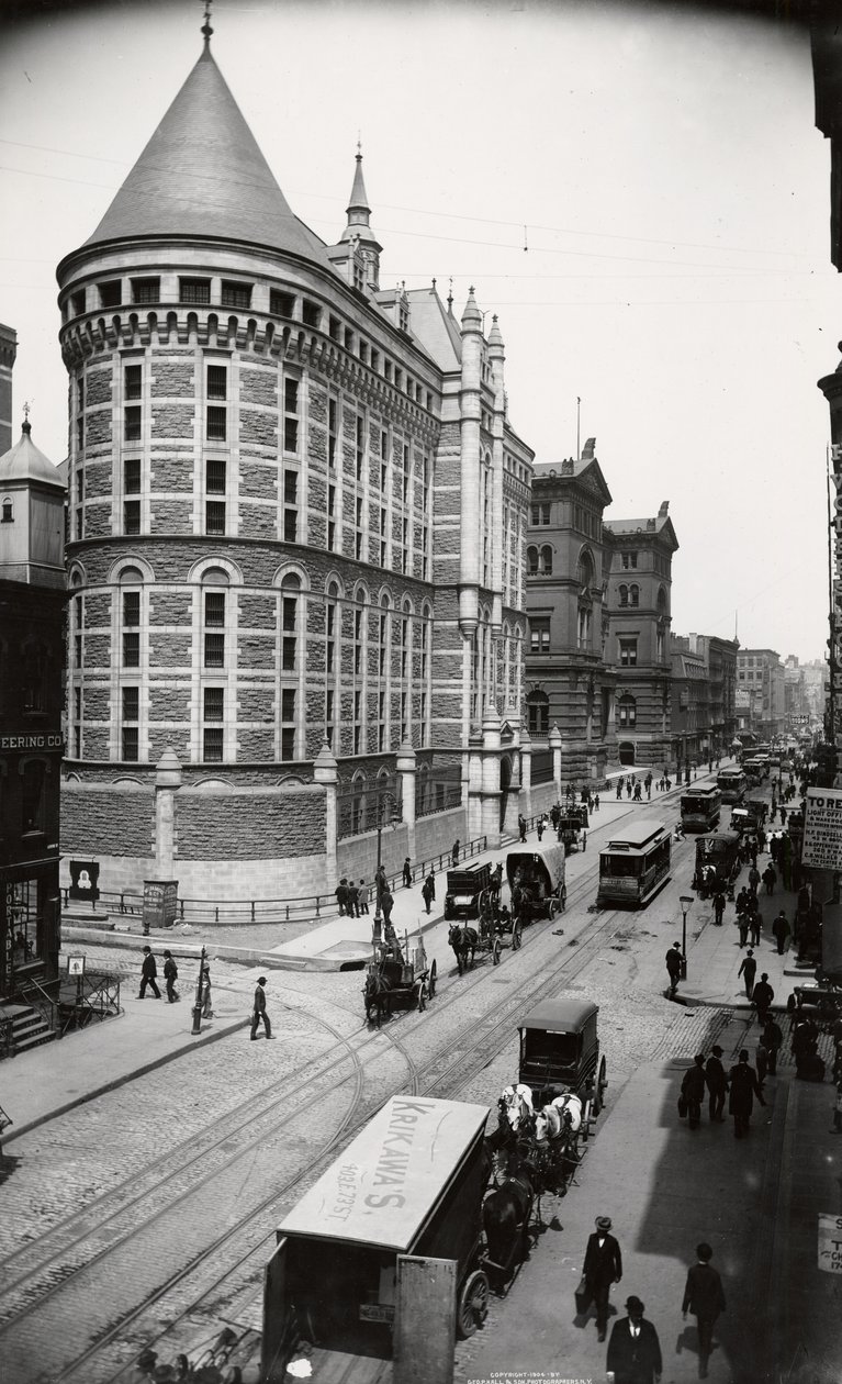 The Tombs (gevangenis van New York City) 1904 door G.P. Hall und Sohn