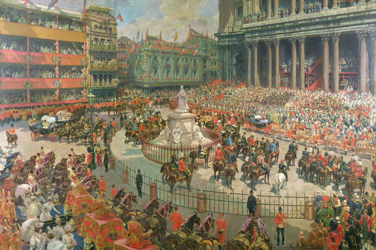 Diamanten Jubileum van Koningin Victoria, 1897 door G.S. Amato