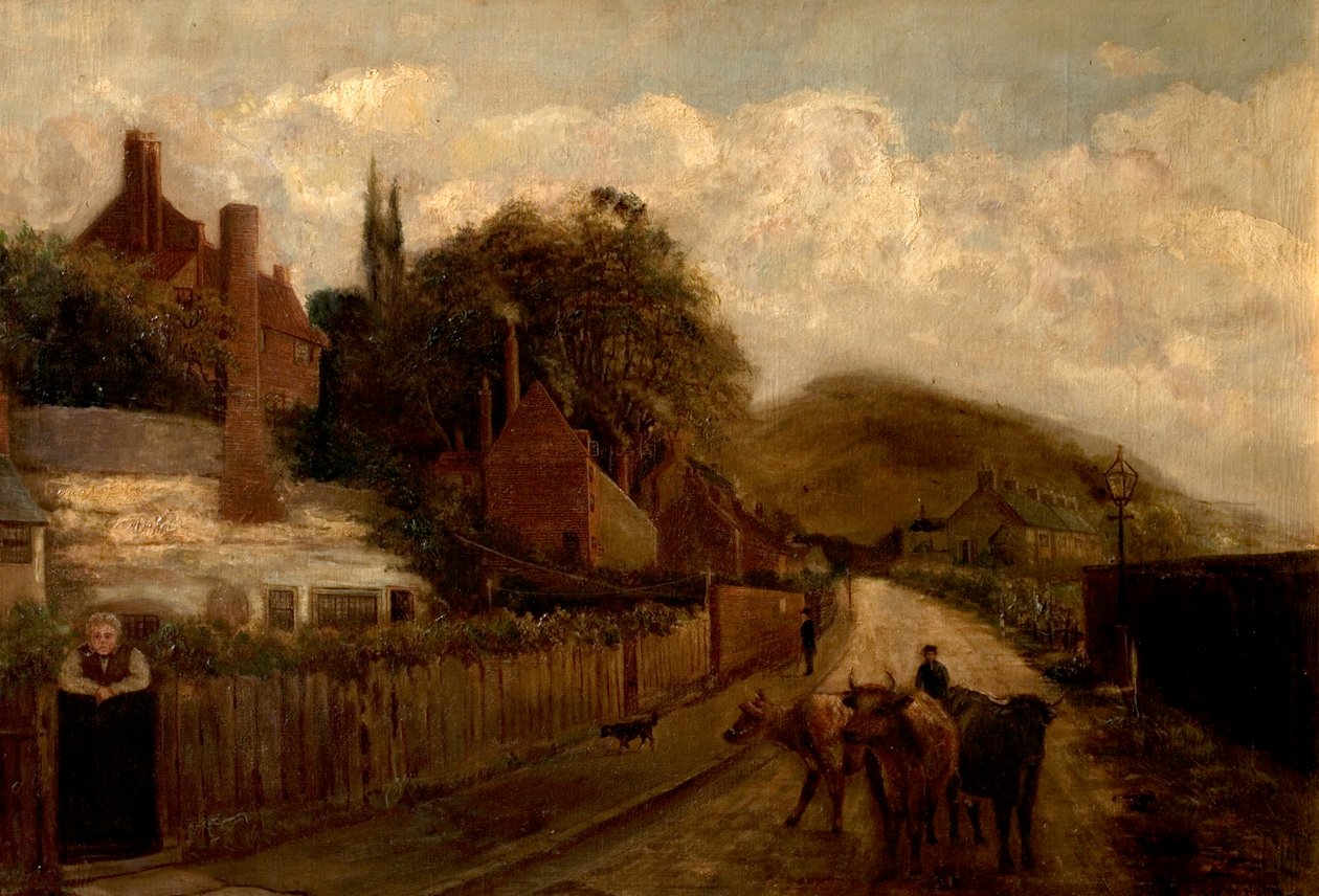 Sneinton Hermitage, Nottingham, 1887 door G.S. Stevenson
