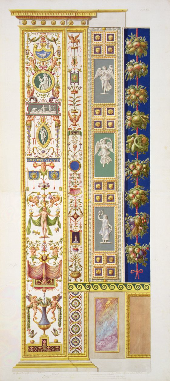 Paneel van de Raphael Loggia in het Vaticaan, uit 