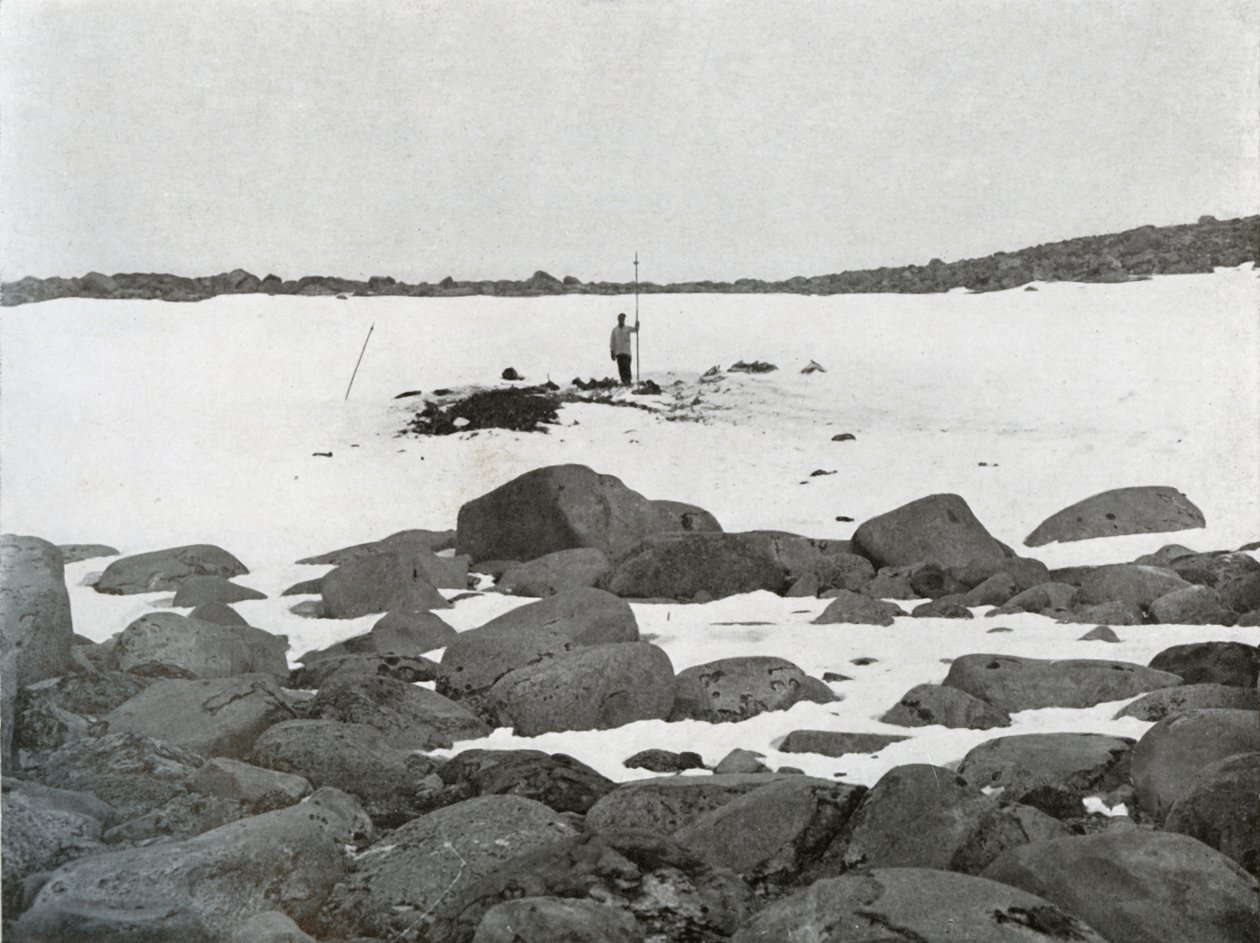 Exterieur van Iglo, ca. 1911, 1913 door G. Murray Levick