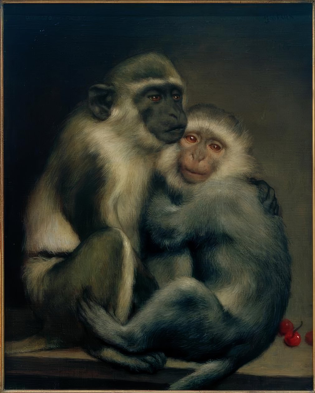 Abelard en Heloïse door Gabriel Cornelius Ritter von Max