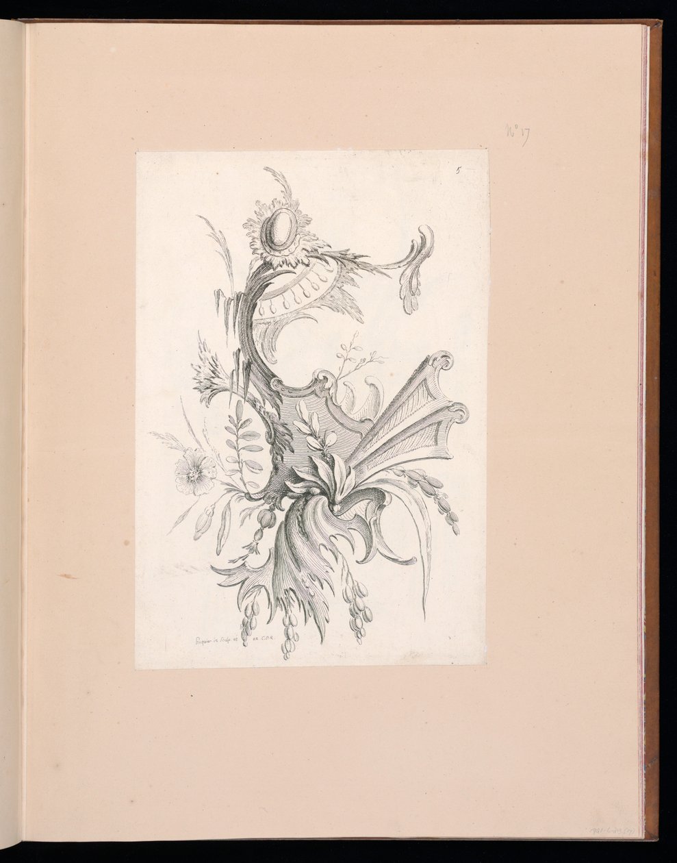 Gebonden prent (Frankrijk), 1699-1769 door Gabriel Huquier