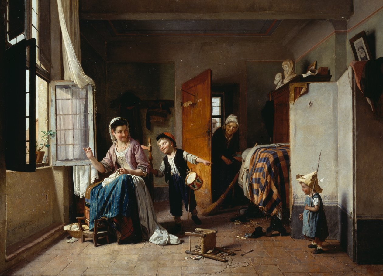 Instinct voor wapens door Gaetano Chierici