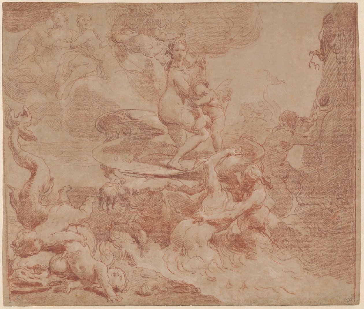 De geboorte van Venus door Gaetano Gandolfi
