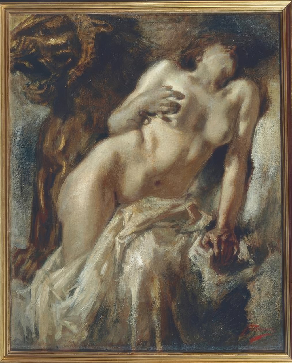 Cleopatra, 1888 door Gaetano Previati