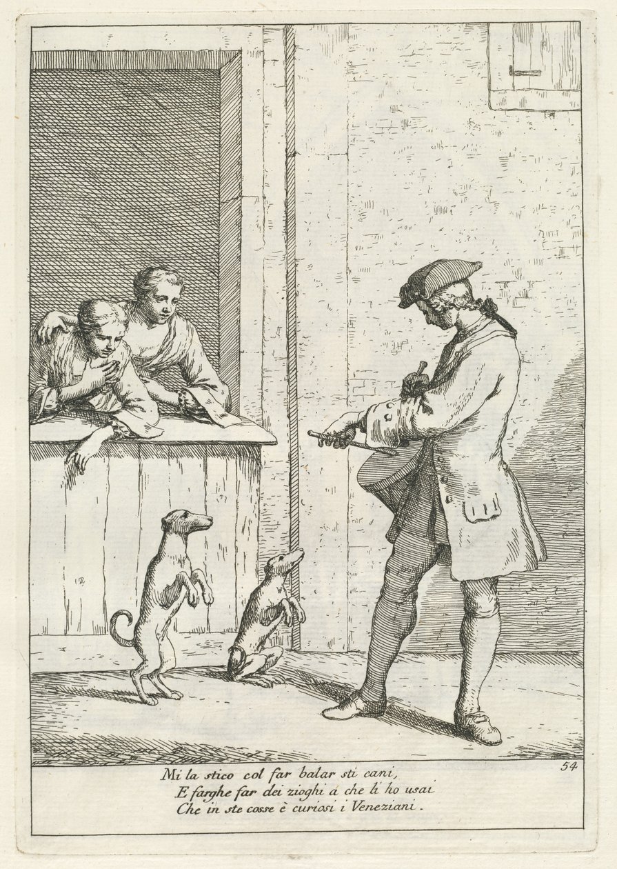Marcer (Draper) door Gaetano Zompini