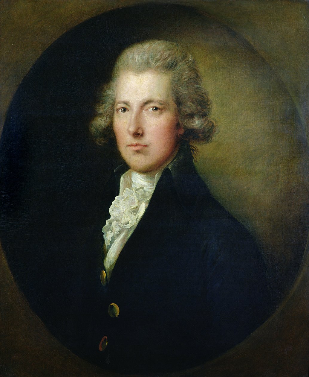 Portret van William Pitt de Jongere (1759-1806) door Gainsborough Dupont