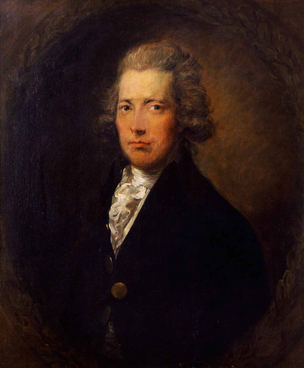 Portret van William Pitt de Jongere, Britse staatsman, ca. 1787 door Gainsborough Dupont