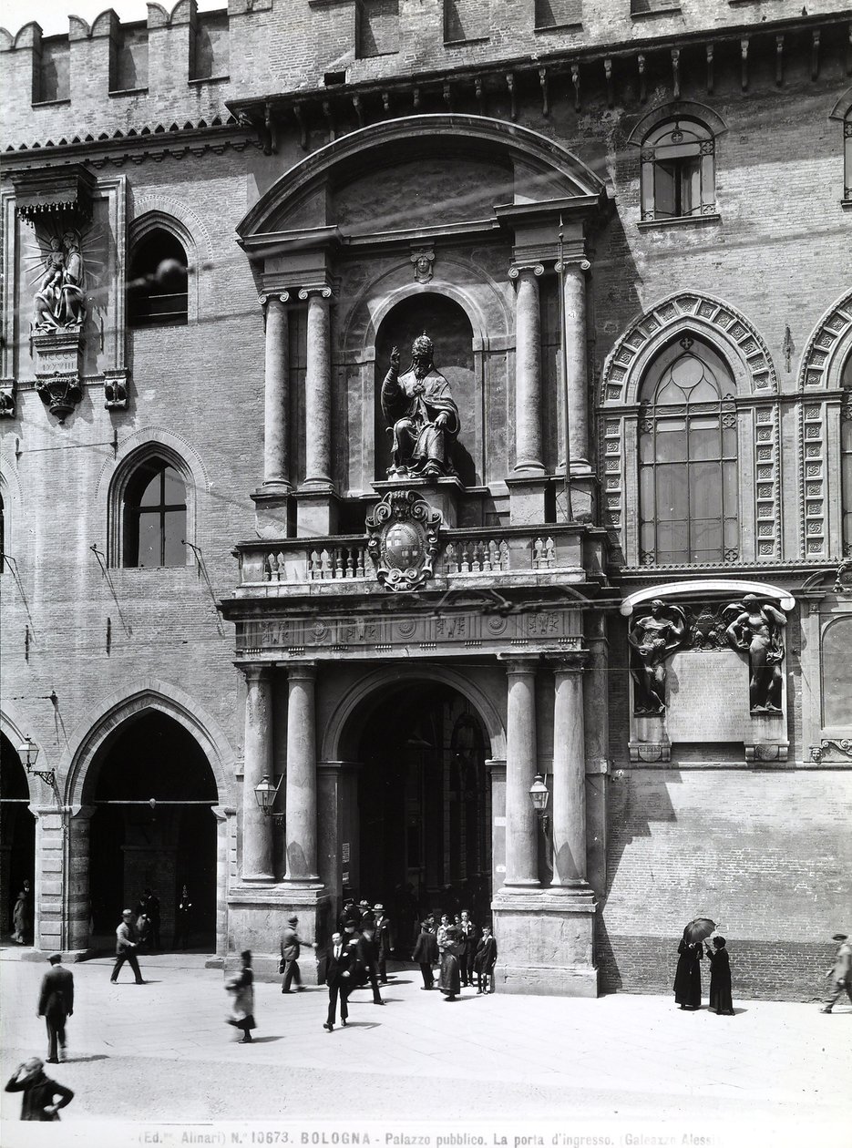Uitzicht op het portaal door Galeazzo and Tibaldi Alessi