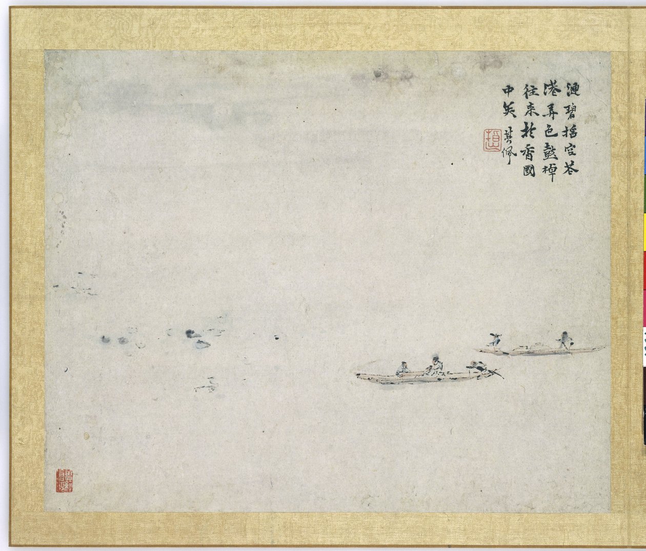 Schildering door Gao Qipei