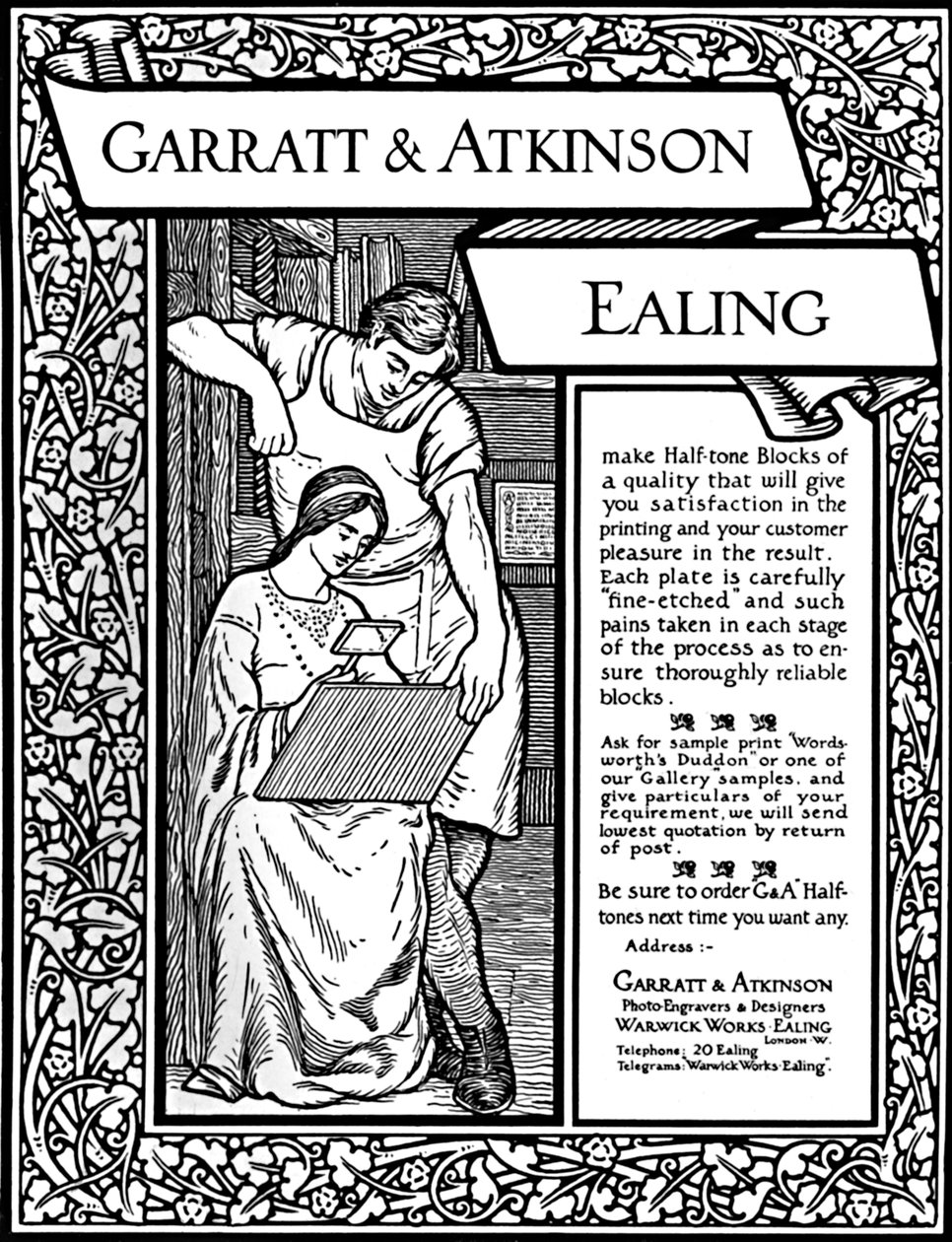 Garratt & Atkinson advertentie, 1907 door Garratt and Atkinson