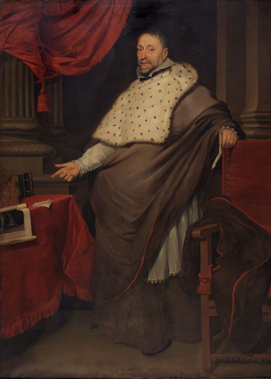 Portret van bisschop Antonius Triest door Gaspar De Crayer