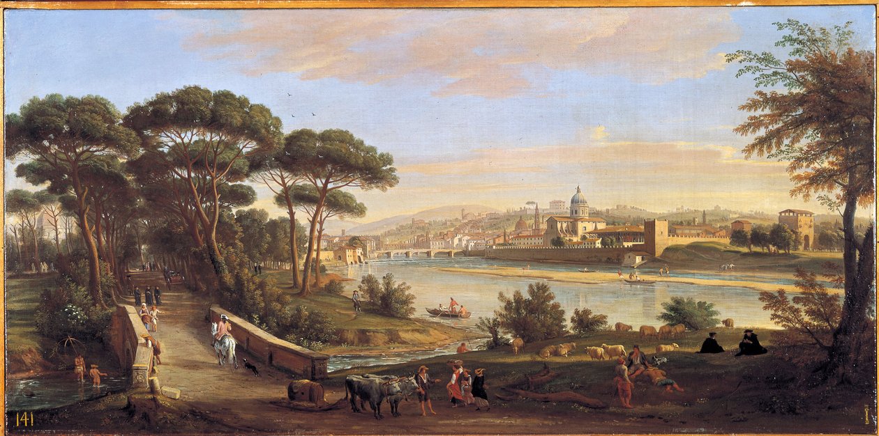  door Gaspar van (1653-1736) Wittel