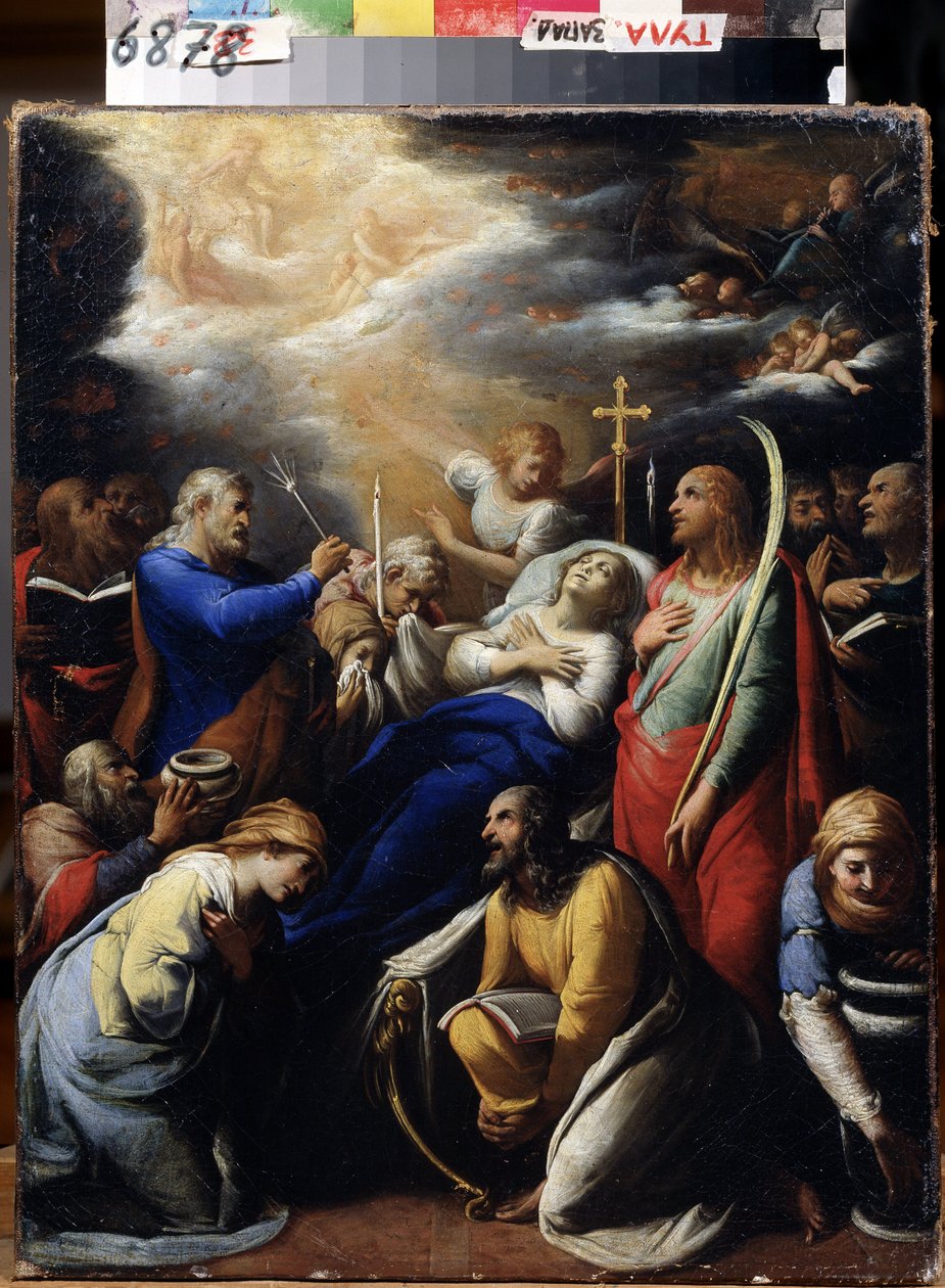 De dood van de maagd door Gaspard Gailius