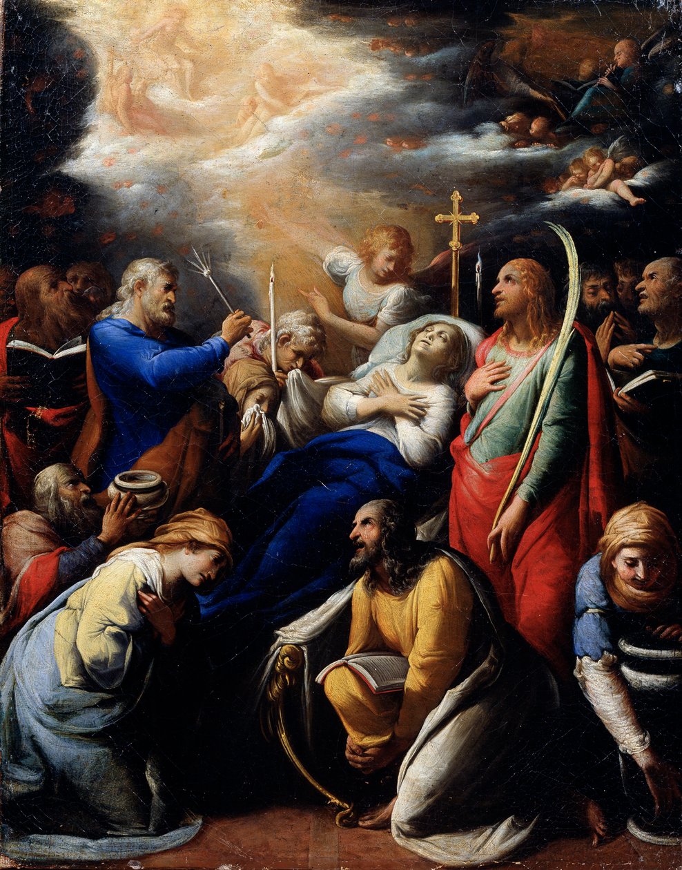 De dood van de Maagd, 1612 door Gaspard Gailius