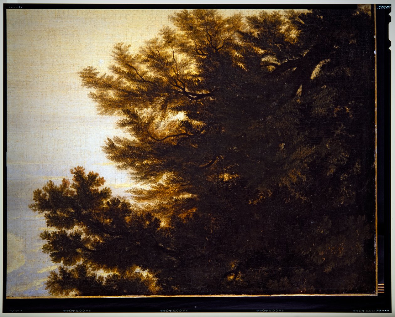 Italiaans Pastoraal Landschap (detail), ongedateerd door Gaspard Poussin Dughet