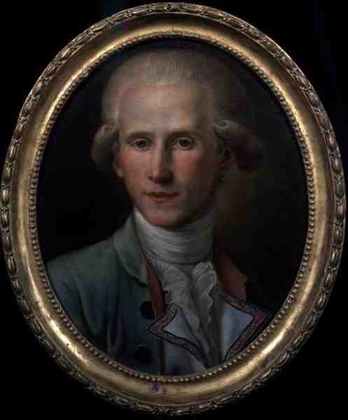 Portret van Mr. Hodgetts door Gaspare Landi