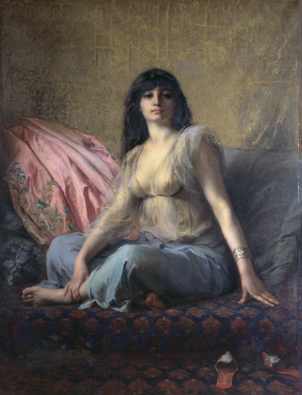 De Sultana, 1885 door Gaston Casimir Saint Pierre
