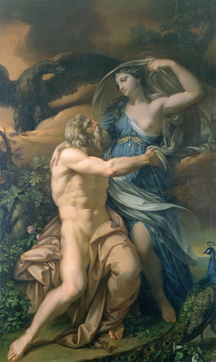Juno en Jupiter door Gavin Hamilton