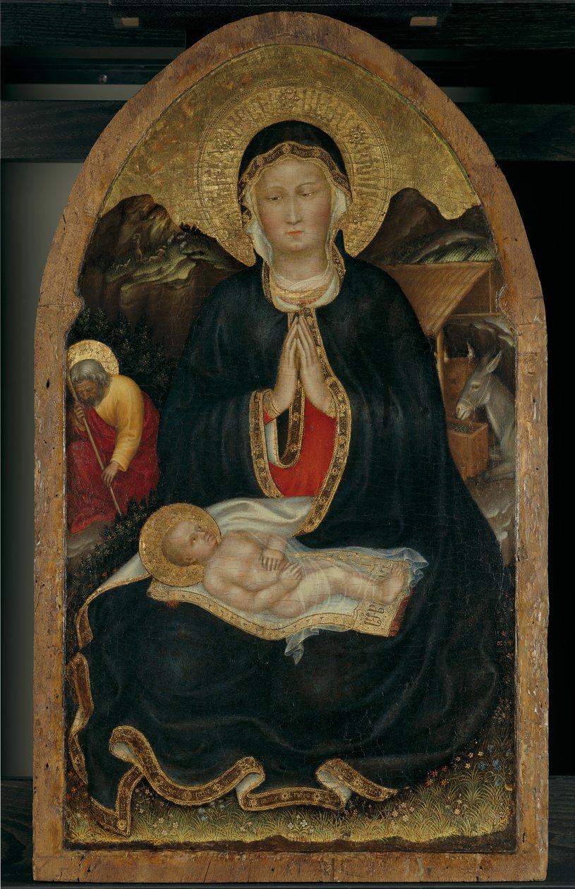 Geburt Christi door Gentile da Fabriano