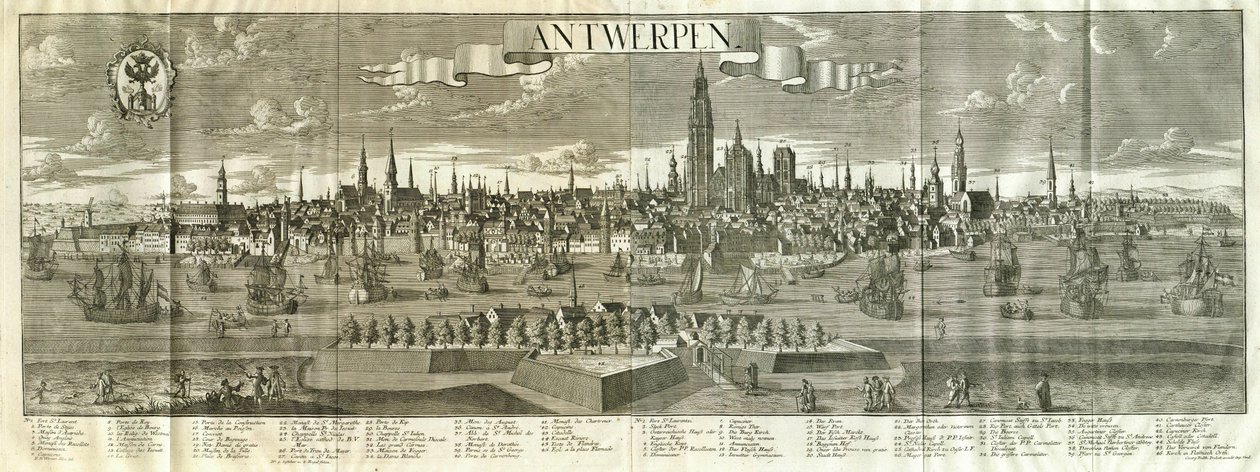 Antwerpen door Georg Balth; Vind Probst