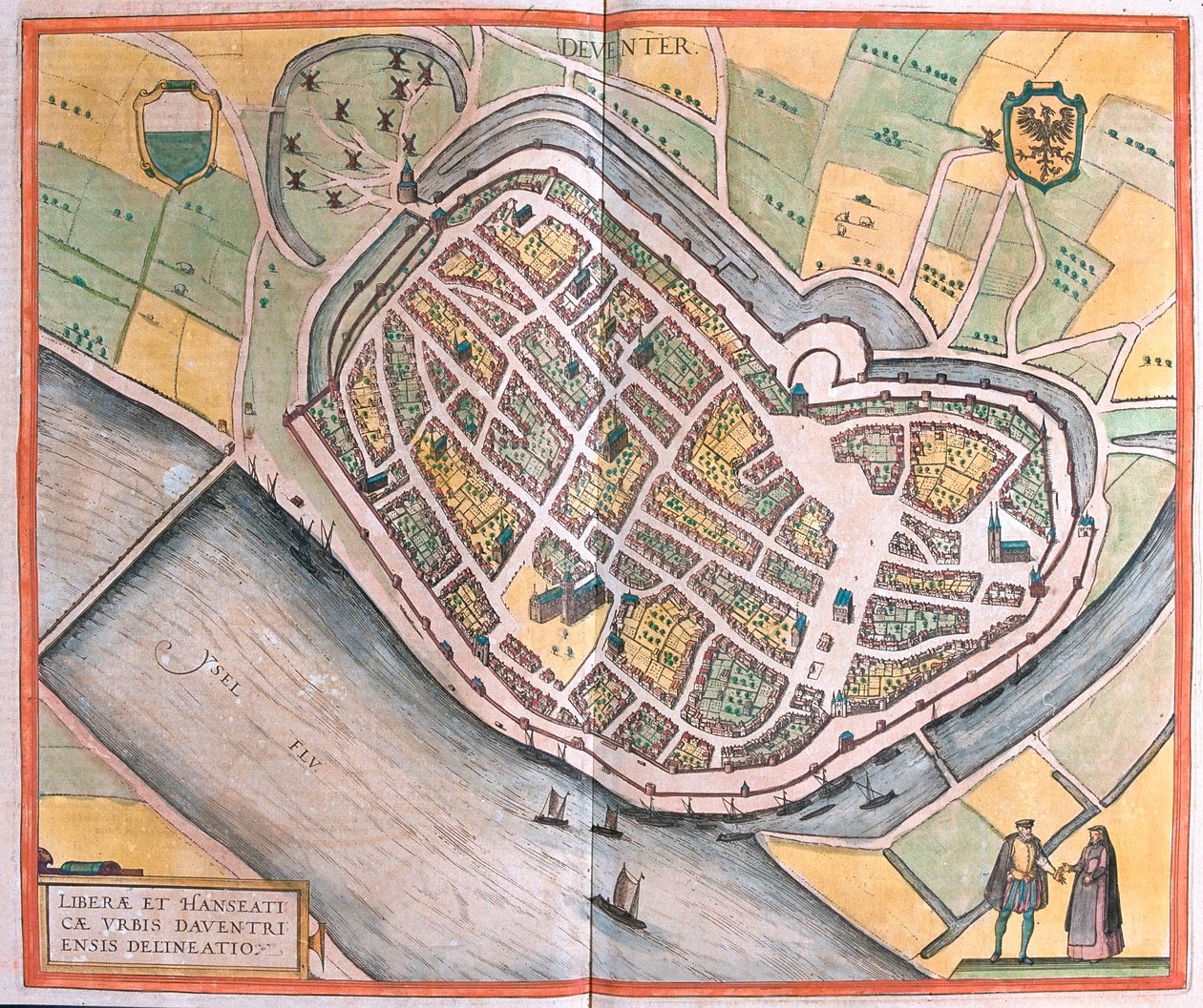Deventer, Nederland - in 