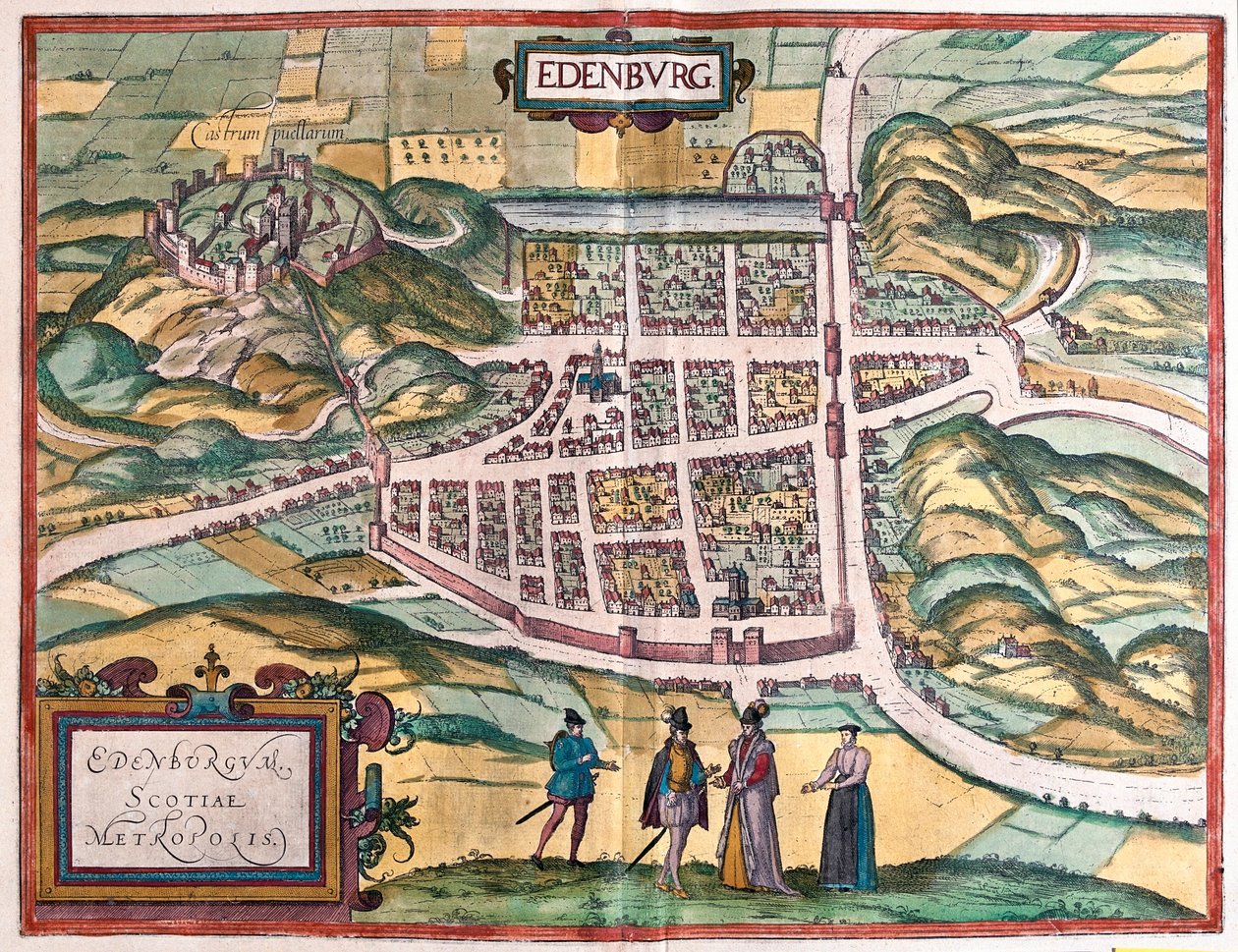 Edinburg - Schotland, in 