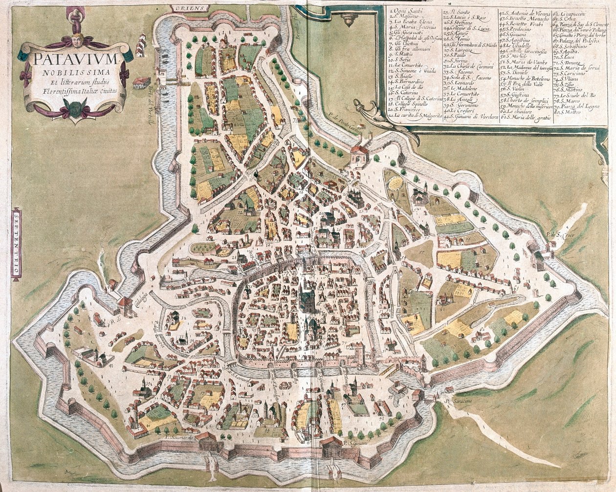 Padova, Italië - in 