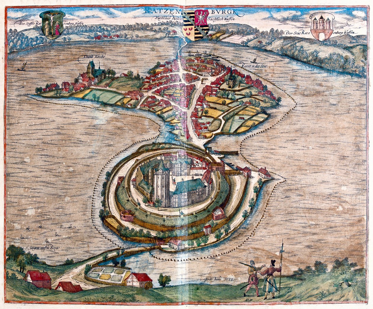 Ratzeburg, Duitsland - in 