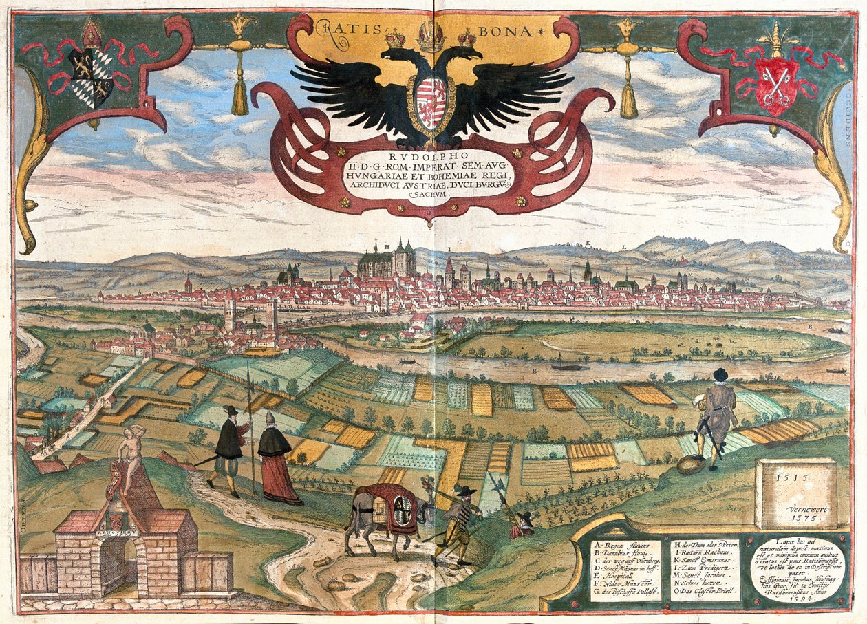 Regensburg ( Keizer Rudolph II ), Duitsland - in 