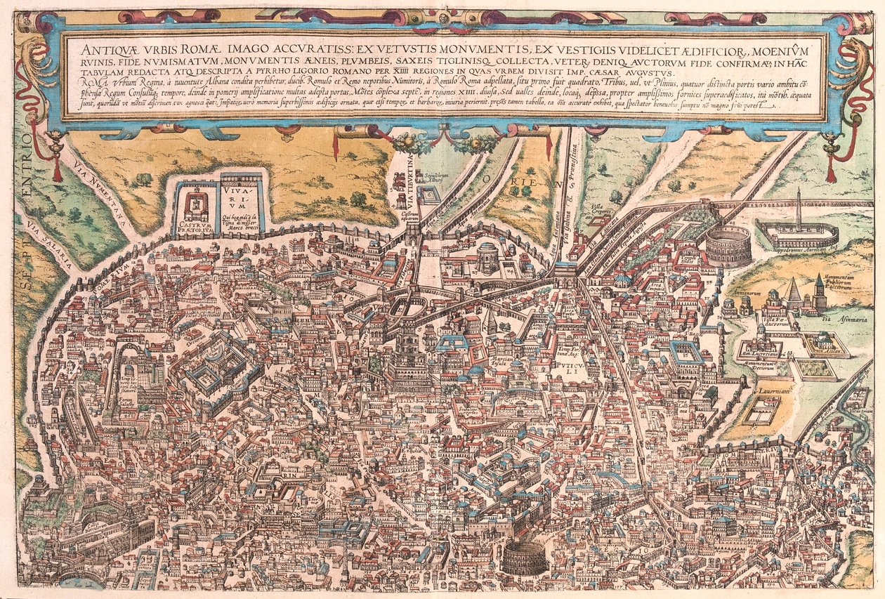 Roma, Italië - in 