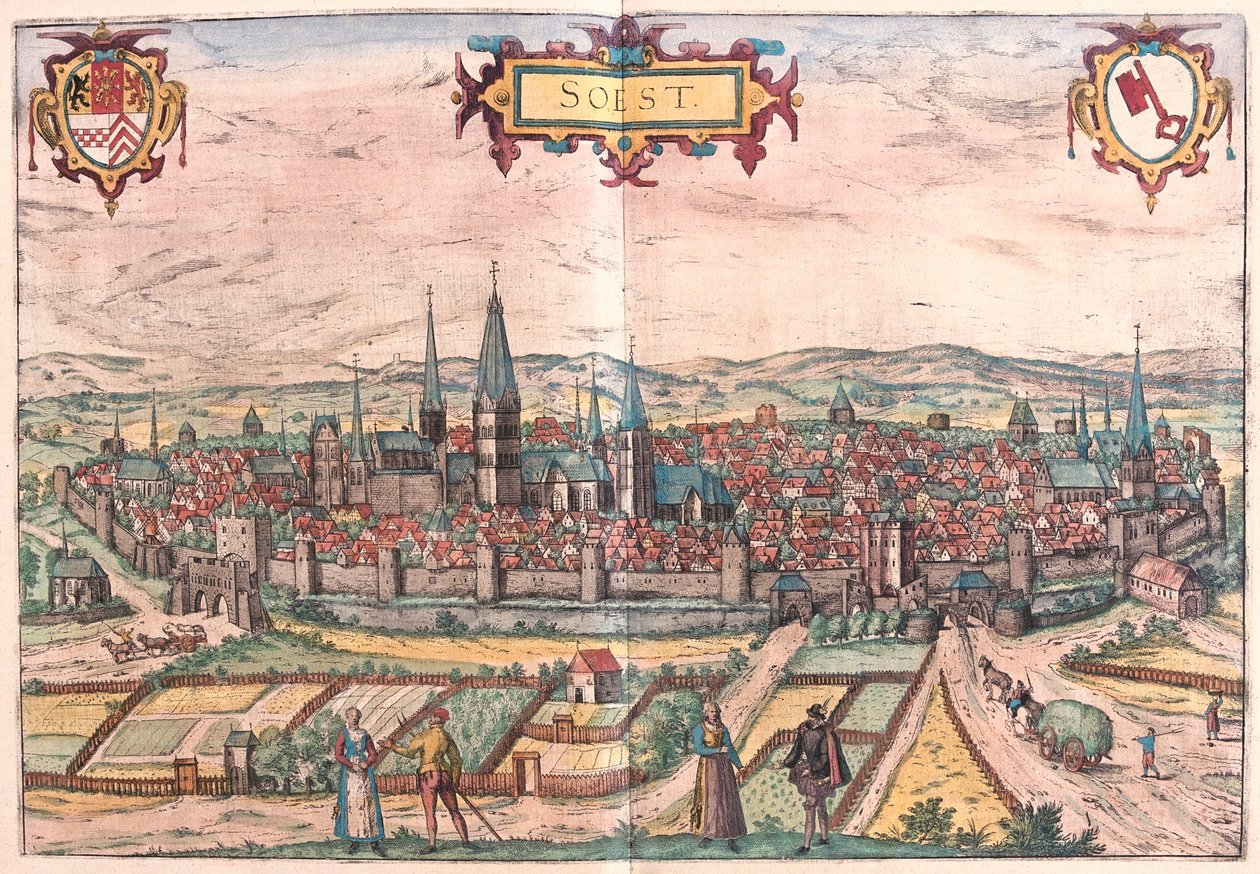 Soest, Duitsland - in 