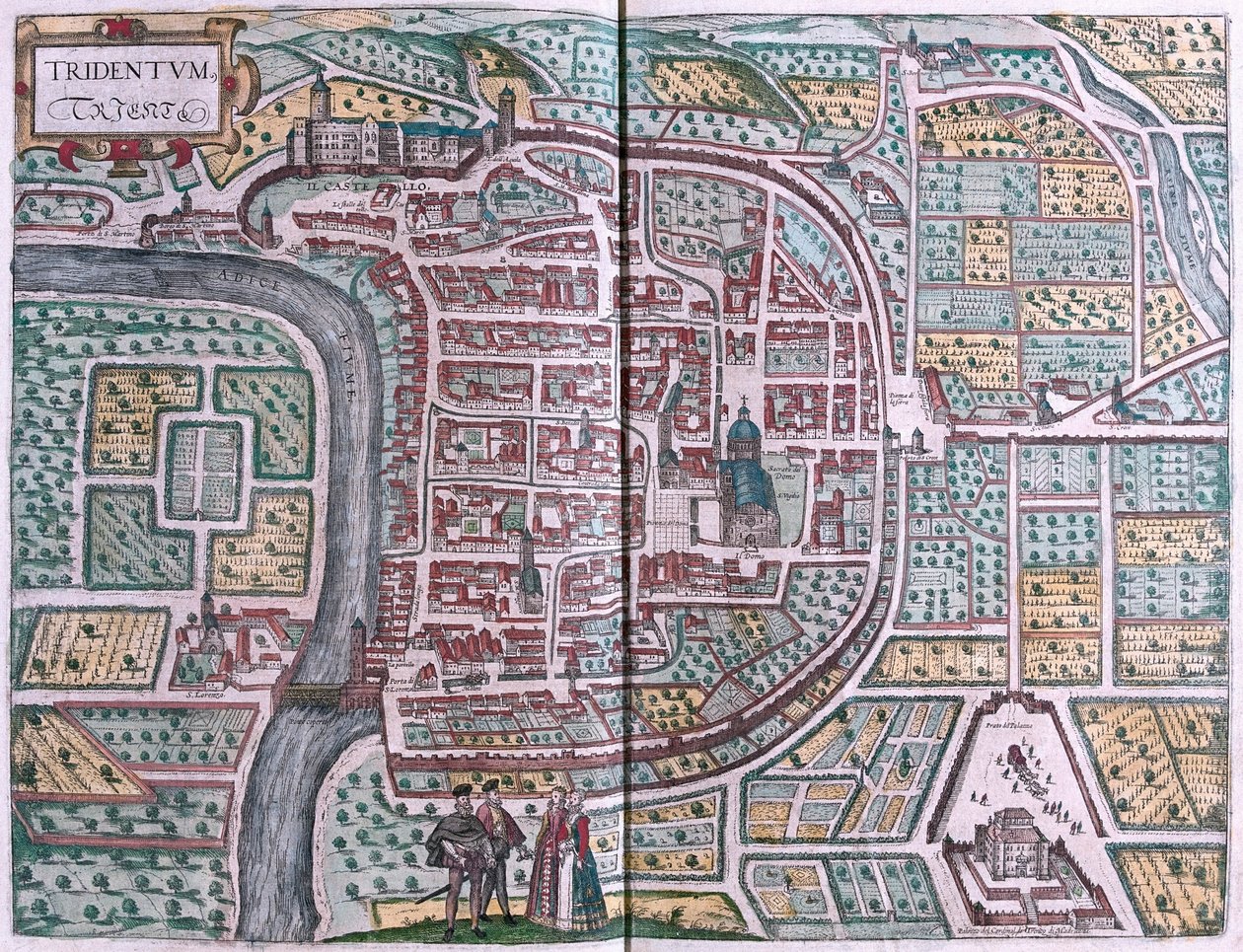 Trento, Italië - in 