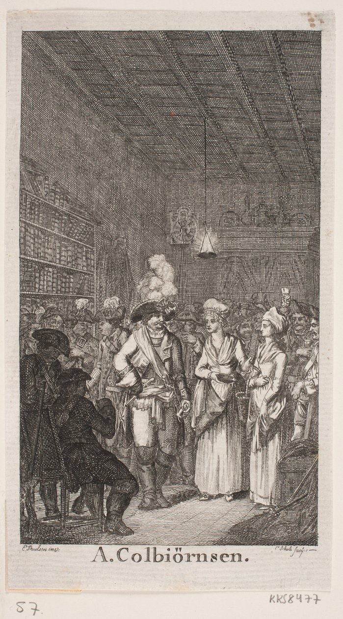 A. Colbjørnsen door Georg Christian Schule