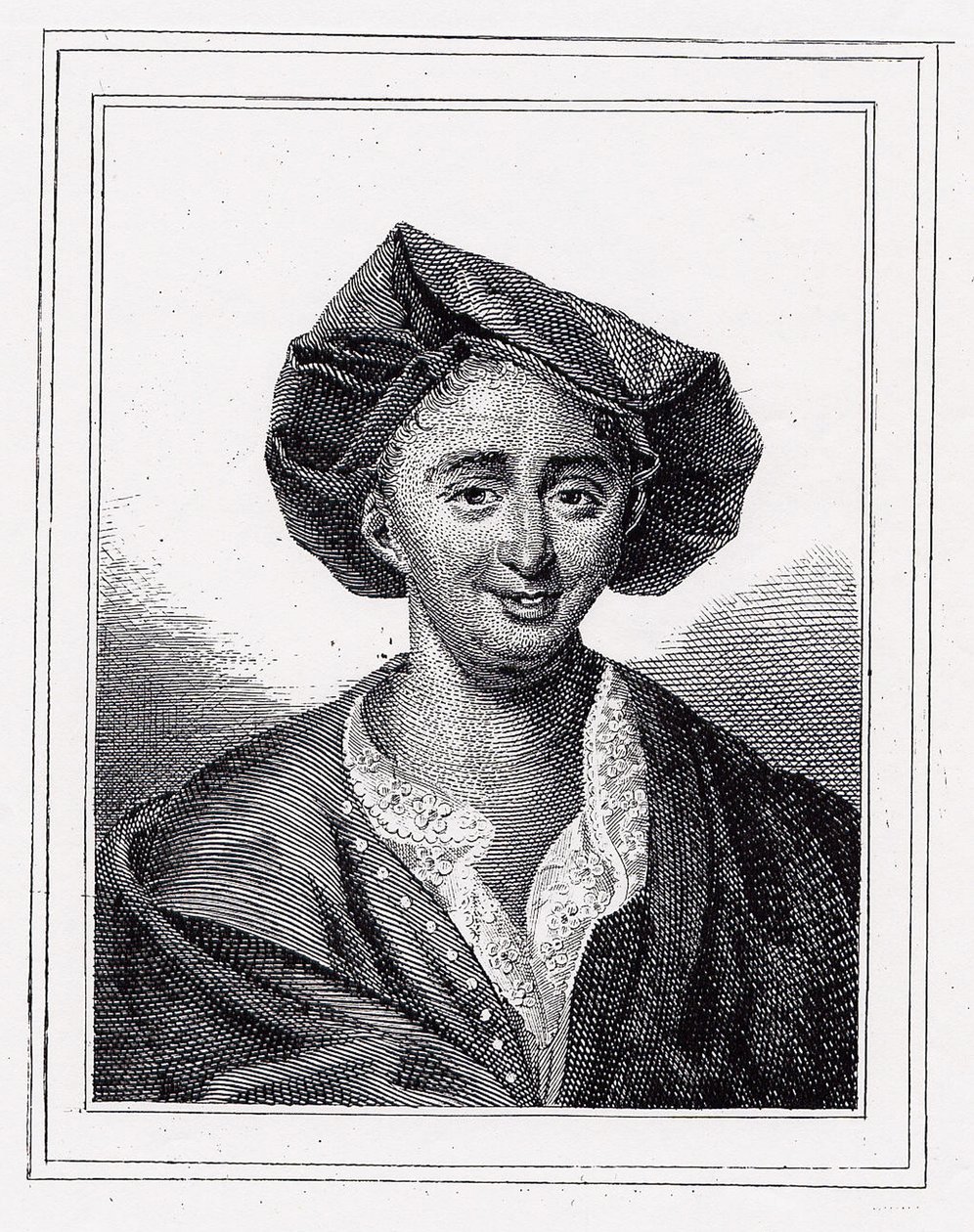 Julien Offray de La Mettrie 1709-1751 door Georg Freidrich Schmidt