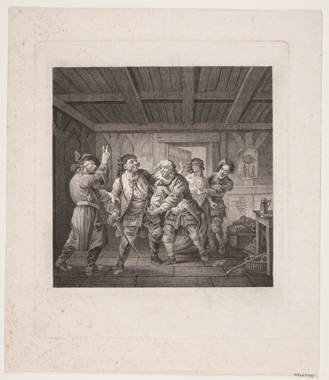Illustratie voor Holbergs Komedies door Georg Haas