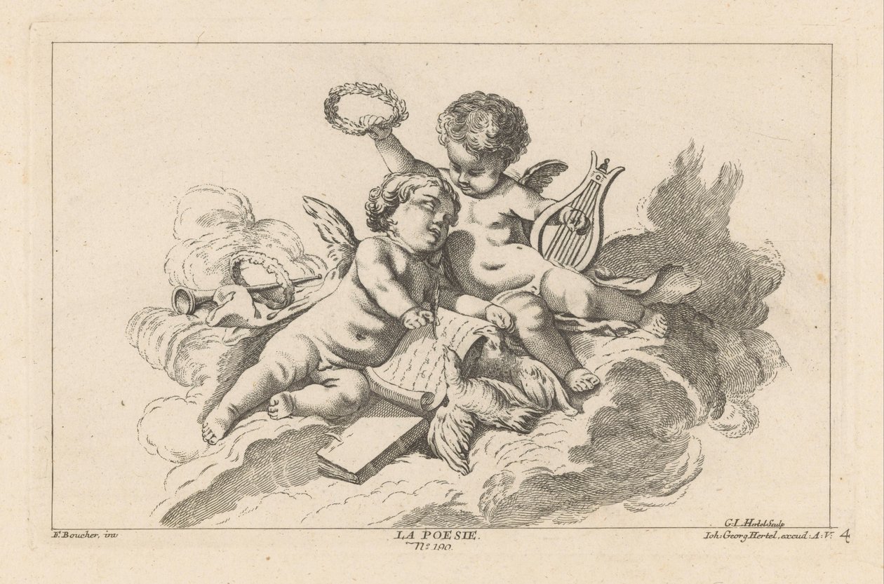Poëzie door Georg Leopold Hertel