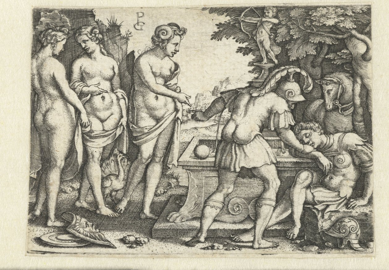 Droom van Paris door Georg Pencz