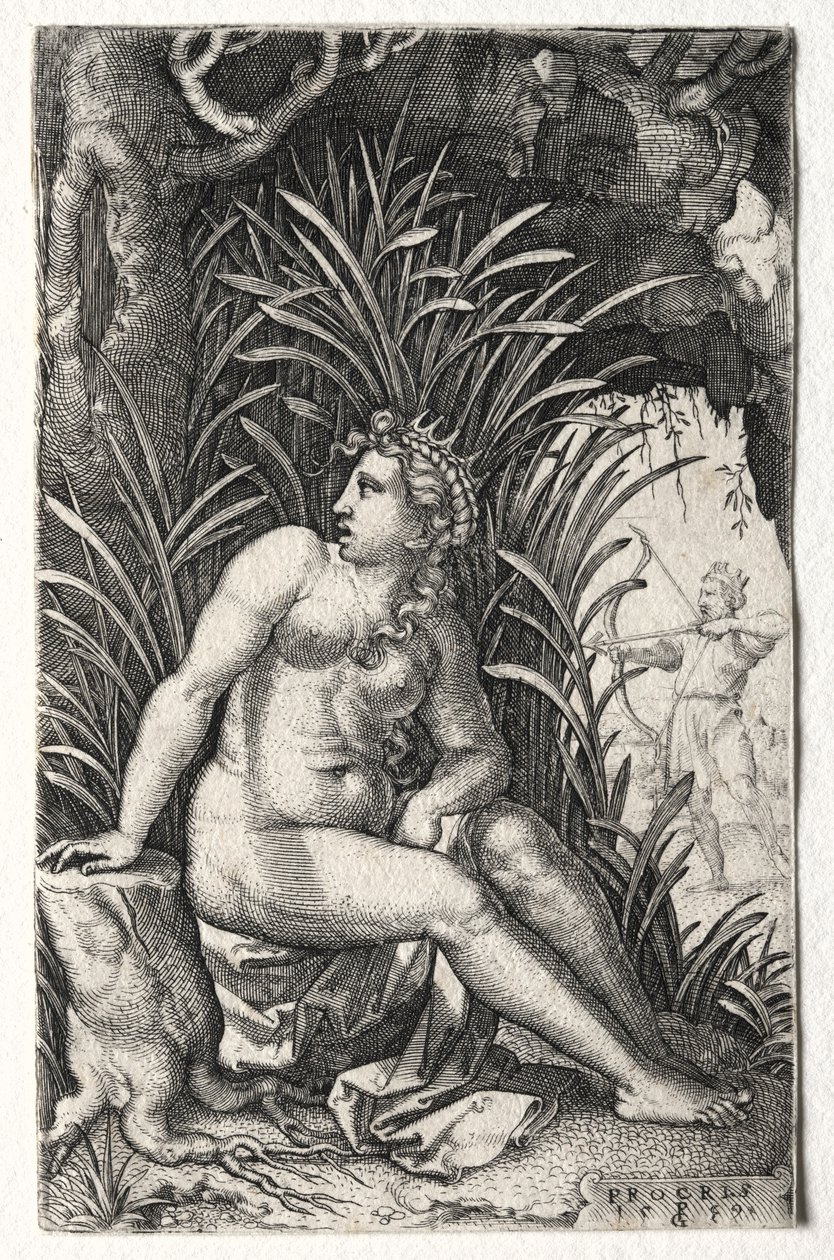 Procris, 1539 door Georg Pencz